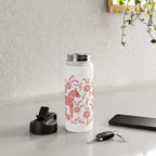 Swedish Dala Horse Red Water Bottle Gallery Image 5