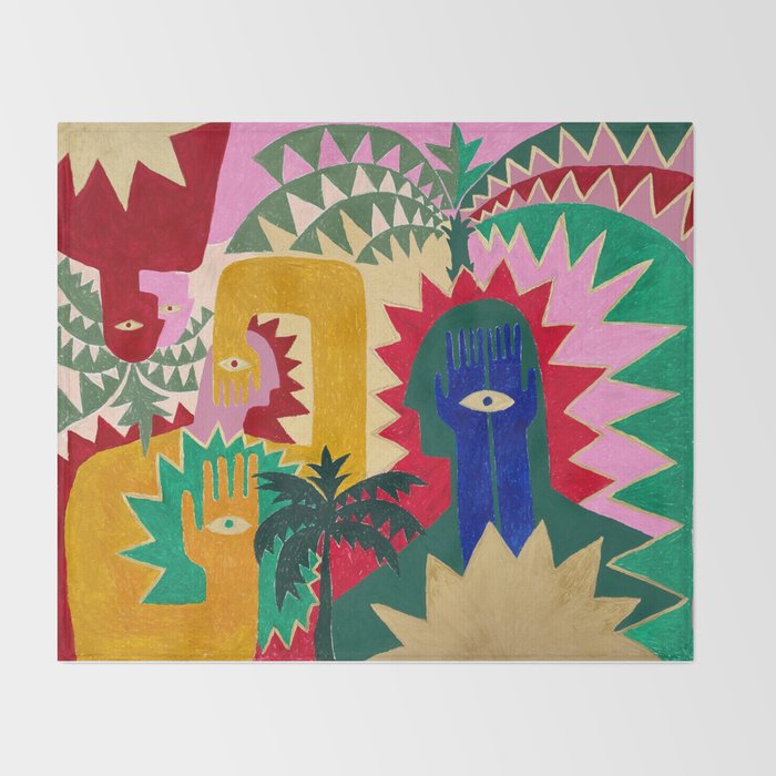 You don't know "me" Throw Blanket Gallery Image 2