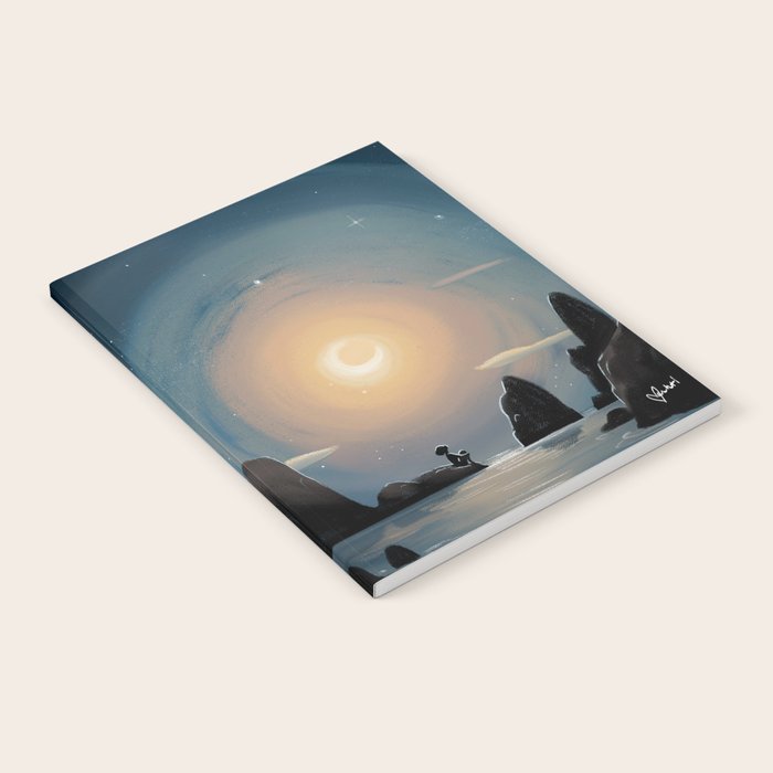 Crescent Moon Notebook Gallery Image 1
