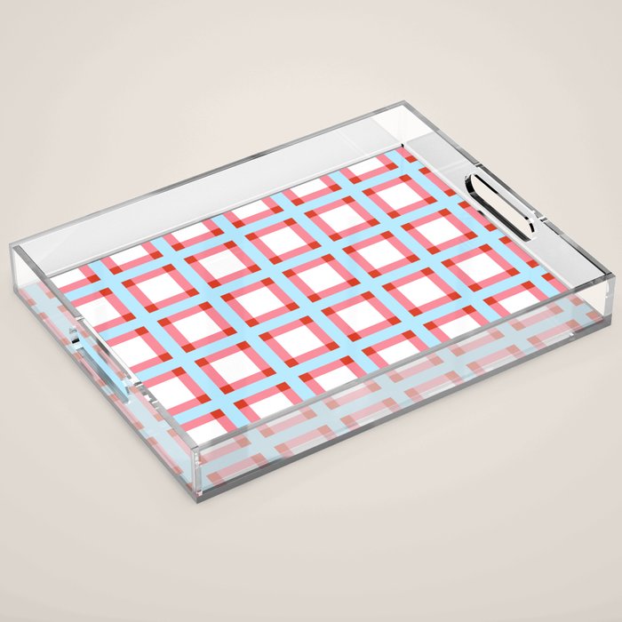 Geometric Pilse 1 Acrylic Tray Gallery Image 1