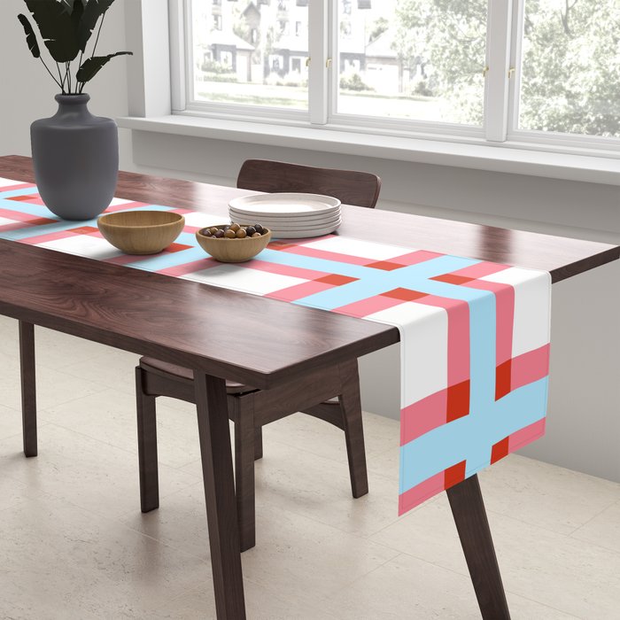 Geometric Pilse 1 Table Runner Gallery Image 2
