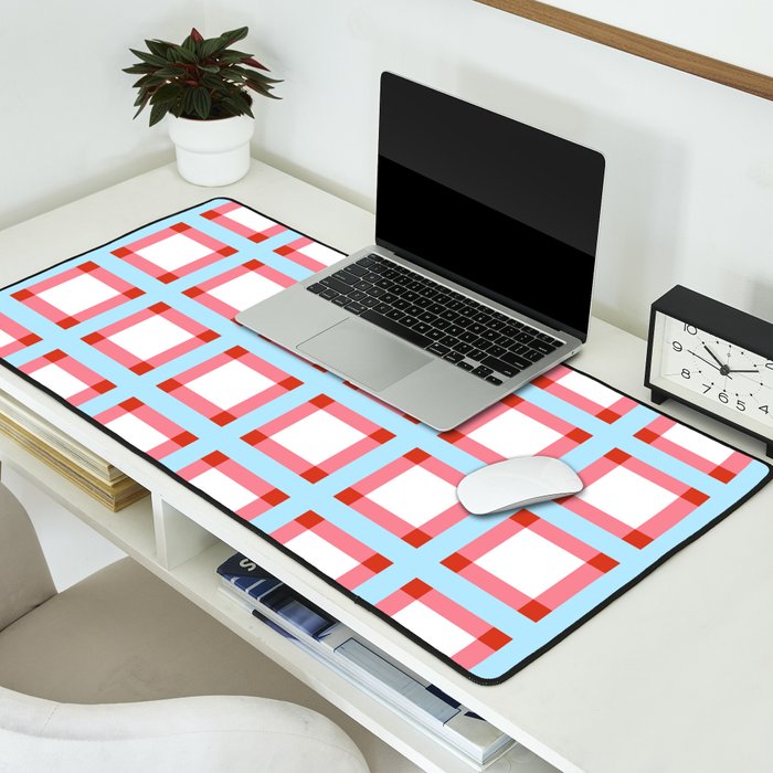 Geometric Pilse 1 Desk Mat Gallery Image 2