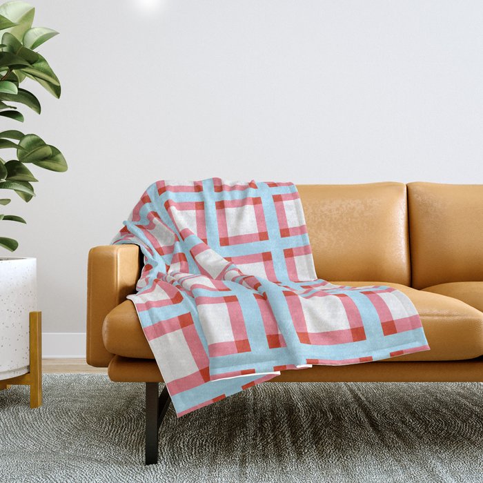 Geometric Pilse 1 Throw Blanket Gallery Image 1