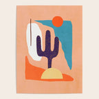Tropical Cactus in full colour Poster Gallery Image 4