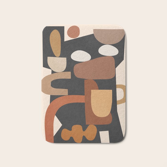 Modern Abstract Art 43 Bath Mat Gallery Image 1