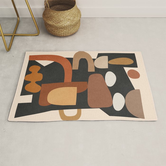 Modern Abstract Art 43 Rug Gallery Image 1