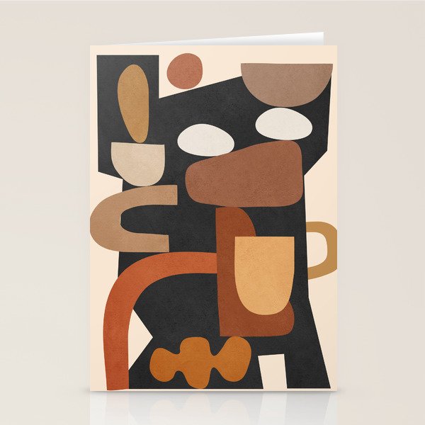 Modern Abstract Art 43 Stationery Card Gallery Image 1