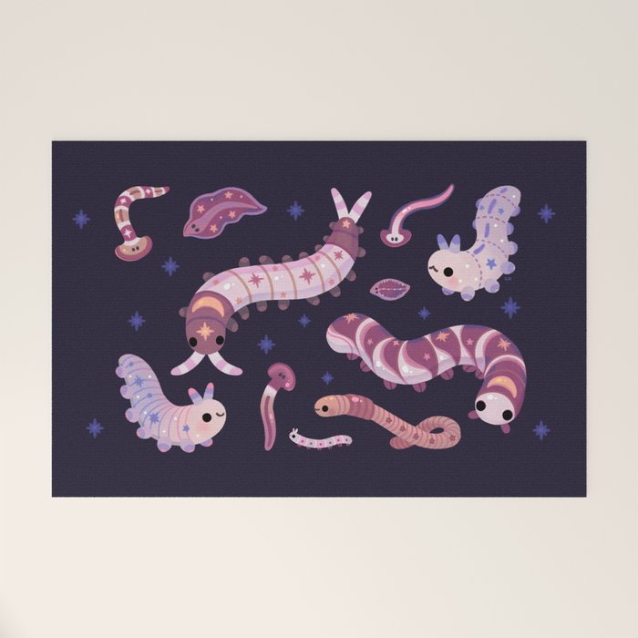Twinkle twinkle long bugs Welcome Mat Gallery Image 1