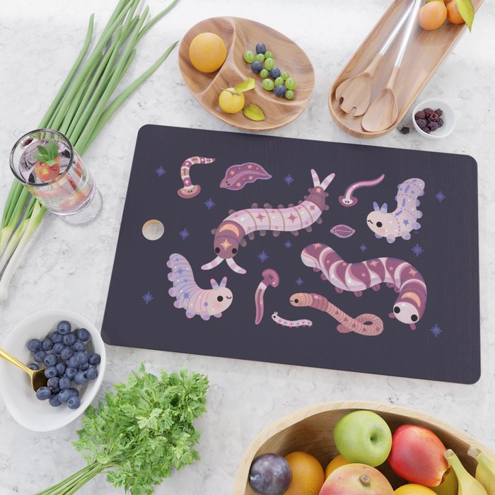 Twinkle twinkle long bugs Cutting Board Gallery Image 2