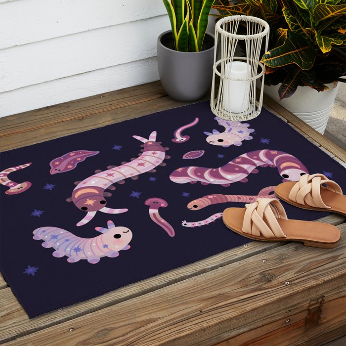 Twinkle twinkle long bugs Outdoor Rug Gallery Image 2