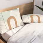 Azzurro Shapes No 55 Pillow Sham Gallery Image 2