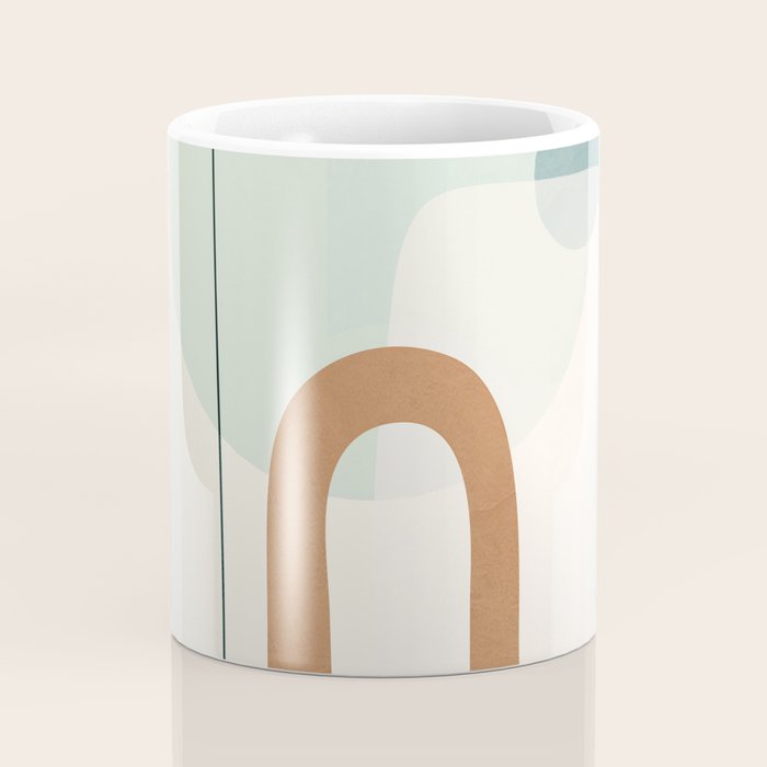 Azzurro Shapes No 55 Coffee Mug Gallery Image 4