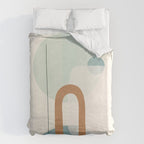 Azzurro Shapes No 55 Duvet Cover Gallery Image 6