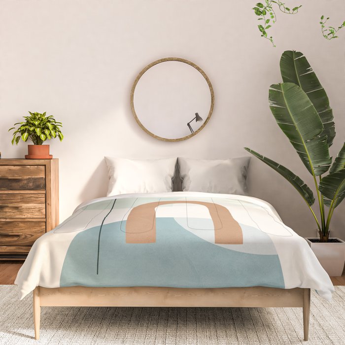 Azzurro Shapes No 55 Comforter Gallery Image 3