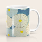 Shin-Bijutsukai - Japanese Design Blue Floral Pattern Coffee Mug Gallery Image 1