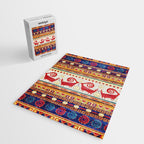 Antique Persian Rug Print With Abstract Quadrupeds Jigsaw Puzzle Gallery Image 2