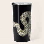Snake's Charm in Black Travel Mug Gallery Image 3