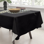 Snake's Charm in Black Tablecloth Gallery Image 3