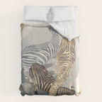 Metallic Zebras Comforter Gallery Image 6