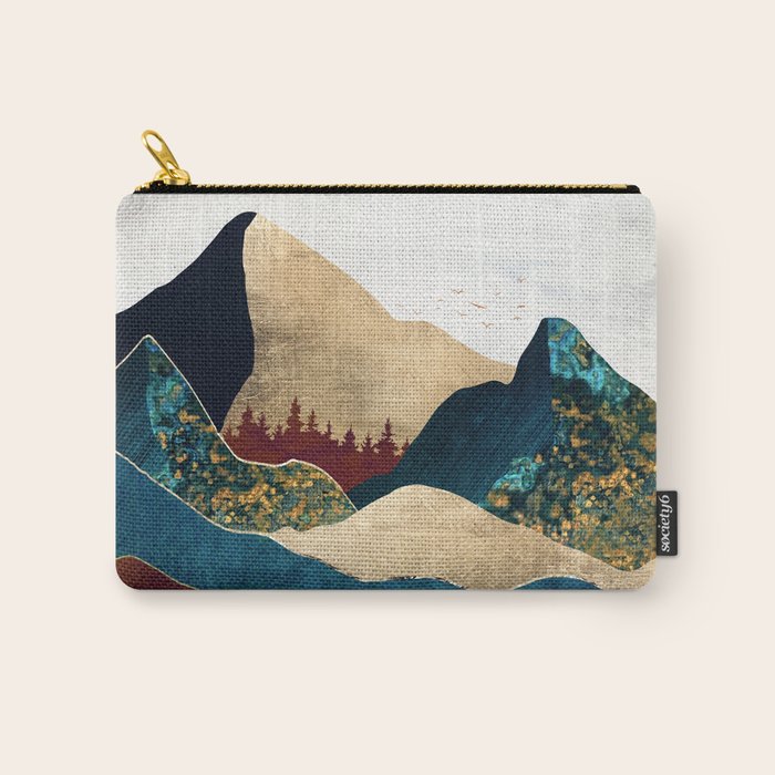 Malachite Mountains Carry All Pouch Gallery Image 1