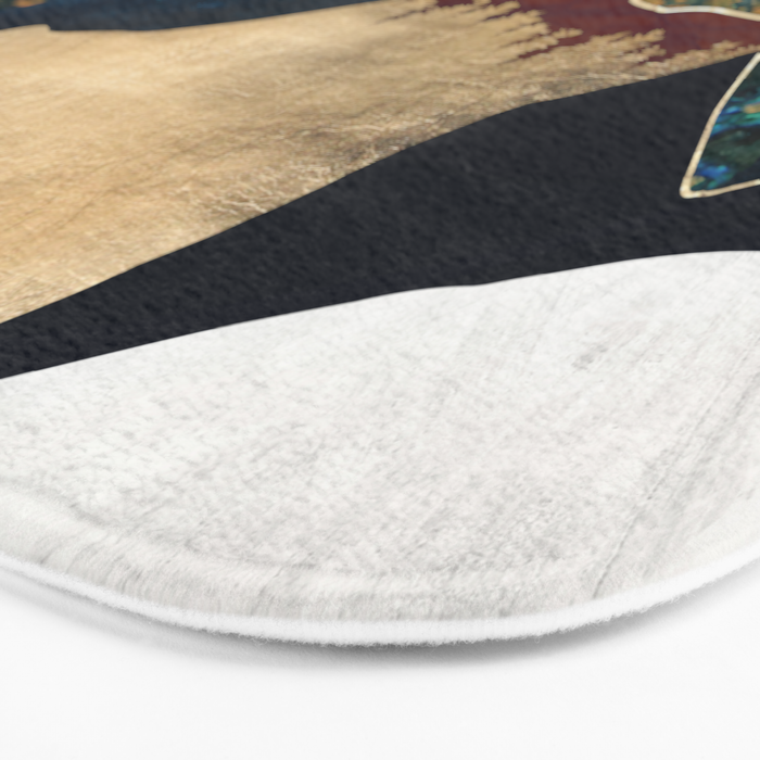 Malachite Mountains Bath Mat Gallery Image 3
