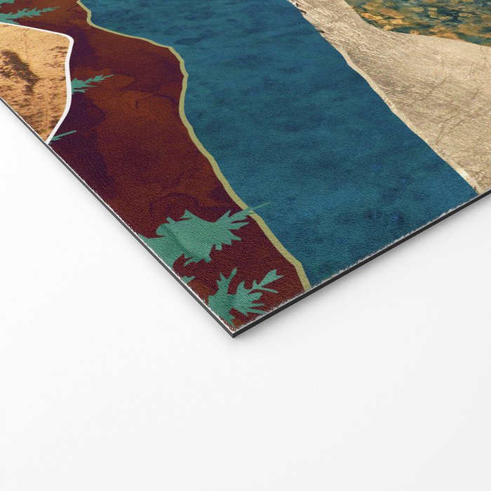 Malachite Mountains Welcome Mat Gallery Image 2