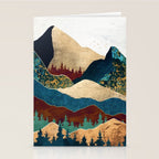 Malachite Mountains Stationery Card Gallery Image 2