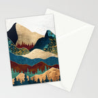 Malachite Mountains Stationery Card Gallery Image 2