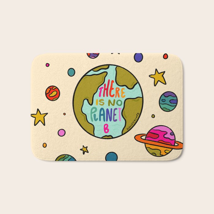 Planet B Bath Mat Gallery Image 1