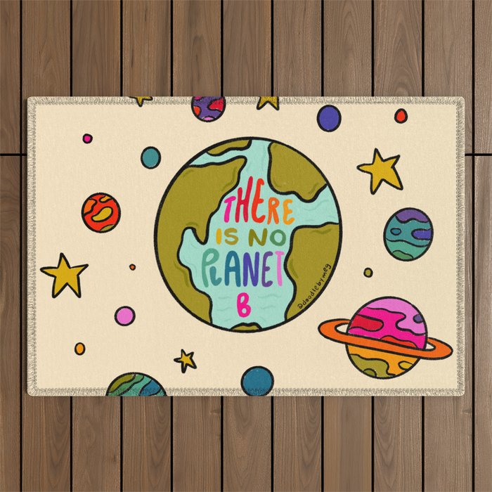 Planet B Outdoor Rug Gallery Image 1