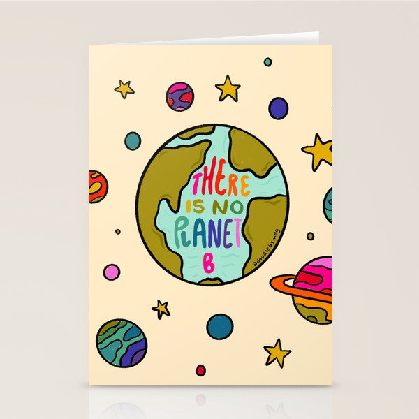 Planet B Stationery Card Gallery Image 2