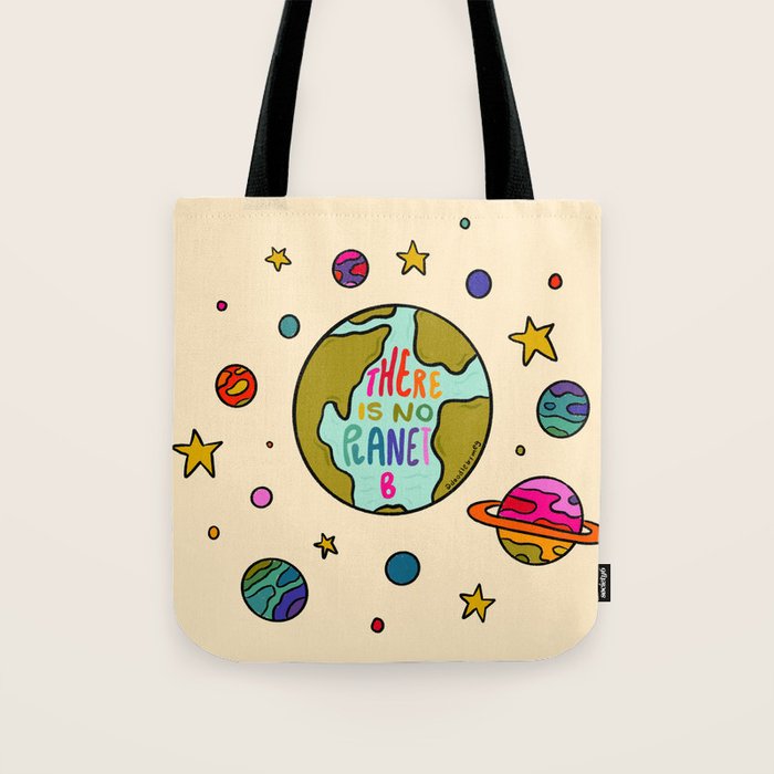 Planet B Tote Bag Gallery Image 1