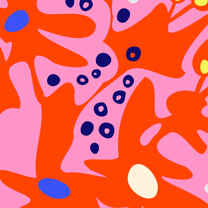 Pink home jungle: Organic shapes and flowers Coffee Mug Gallery Image 2