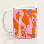 Pink home jungle: Organic shapes and flowers Coffee Mug Gallery Image 3