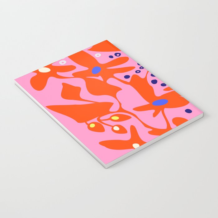 Pink home jungle: Organic shapes and flowers Notebook Gallery Image 3
