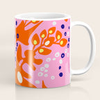 Pink home jungle: Organic shapes and flowers Coffee Mug Gallery Image 1