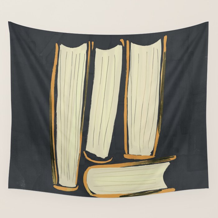 Four Books Wall Tapestry Gallery Image 4