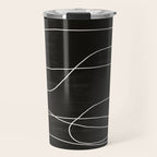 White Line Flow Travel Mug Gallery Image 1