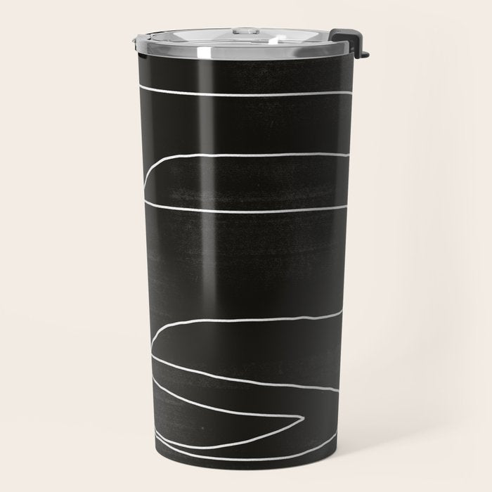 White Line Flow Travel Mug Gallery Image 2