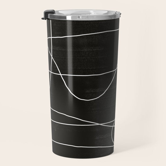 White Line Flow Travel Mug Gallery Image 3