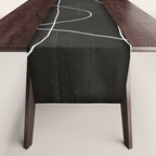 White Line Flow Table Runner Gallery Image 1