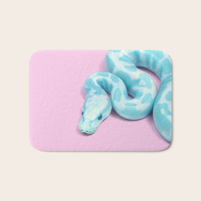 BLUE SNAKE Bath Mat Gallery Image 1
