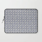 William Morris Vintage Rosehip Indigo Blue Laptop Sleeve Gallery Image 1