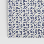 William Morris Vintage Rosehip Indigo Blue Poster Gallery Image 3