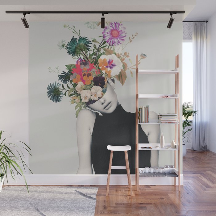 Floral beauty Wall Mural Gallery Image 1