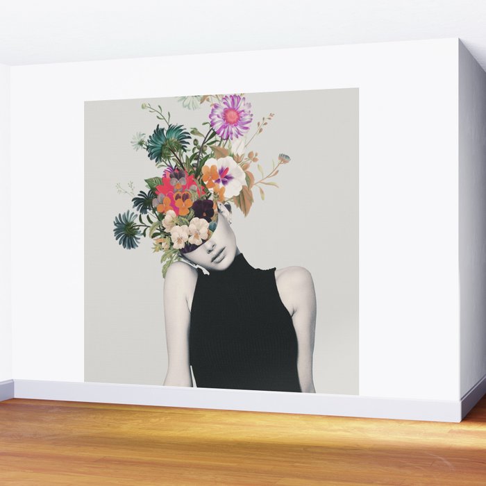 Floral beauty Wall Mural Gallery Image 2