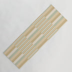 Mixed Stripes Pattern XXII Natural Boho Yoga Mat Gallery Image 1