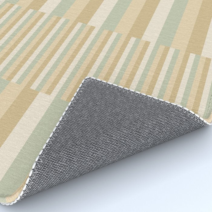 Mixed Stripes Pattern XXII Natural Boho Rug Gallery Image 4