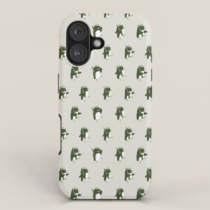 March of the Penguins pattern iPhone Case Gallery Image 1