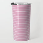Minimal Arch XXVII Blush Pink Modern Geometric Lines Travel Mug Gallery Image 3